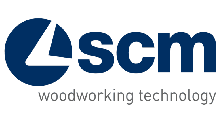 SCM Group logo – toonaangevend merk in houtbewerkingsmachines en technologie voor professionals