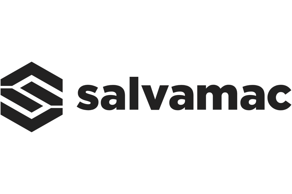 Salvamac logo, Italiaans merk van afkortzagen voor nauwkeurig en efficiënt seriewerk