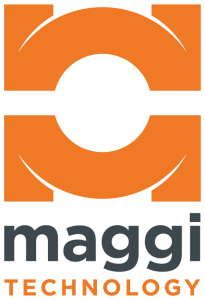 Maggi Technology logo voor houtbewerkingsmachines en radiaalzaagmachines.